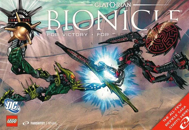 Bionicle Glatorian #1 January 2009