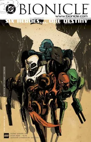 Bionicle # 1 Six Heroes One Destiny Special San Diego Comic-Con 2003 Edition