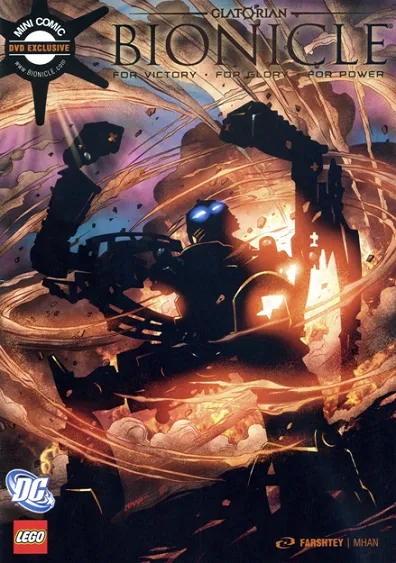 Bionicle Glatorian #3 July 2009 - DVD Exclusive