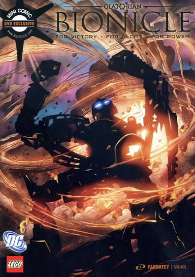 Bionicle Glatorian #3 July 2009 - DVD Exclusive