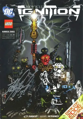 Bionicle Ignition # 3 July 2006 (Comic-Con Exclusive)