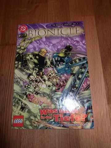 Bionicle # 4 2002 Was lauert in der Tiefe?
