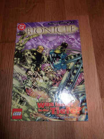 Bionicle # 4 2002 Was lauert in der Tiefe?