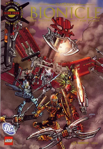 Bionicle Glatorian #4 September 2009