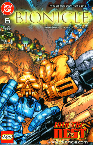 Bionicle # 6 May 2002 Into the Nest
