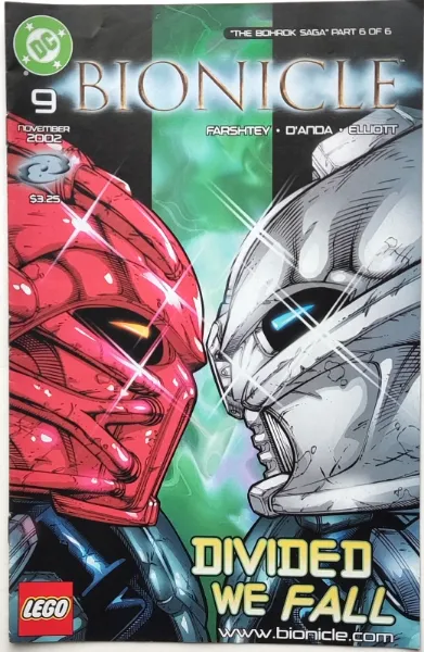 Bionicle # 9 November 2002 Divided We Fall