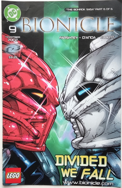 Bionicle # 9 November 2002 Divided We Fall