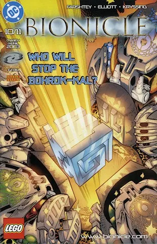 Bionicle #10/11 March April 2003 The Coming Of The Kal! and A Matter of Time double issue