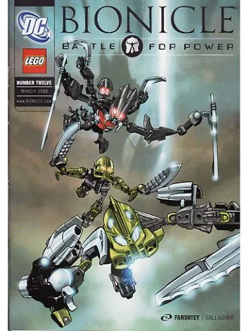 Bionicle Battle for Power #12 March 2008 - Realm of Fear