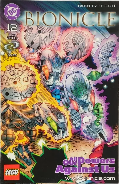 Bionicle #12 May 2003 All Our Powers Against Us - Mini Version (English - CA Edition)