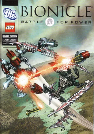 Bionicle Battle for Power #13 July 2008 - Swamp of Shadows