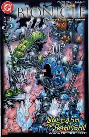 Bionicle #13 July 2003 Unleash The Rahkshi (Exclusive Collector's Edition -  Walmart Promo)