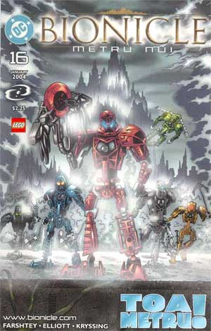 Bionicle #16 January 2004 Toa Metru!