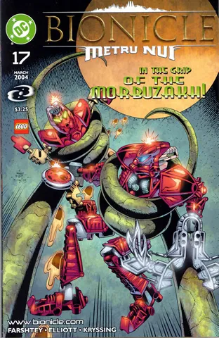 Bionicle #17 March 2004 In the Grip of the Morbuzakh (English - CA Edition)