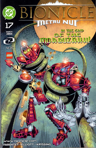 Bionicle #17 March 2004 In the Grip of the Morbuzakh (English - CA Edition)