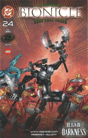 Bionicle #24 May 2005 Reign Of Darkness