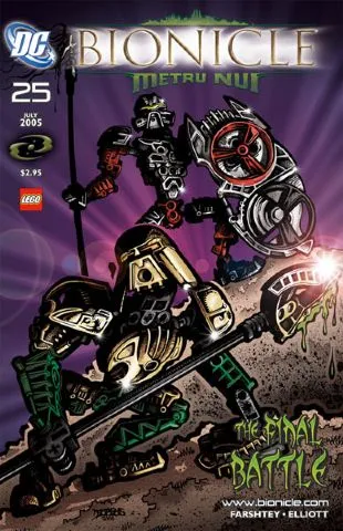 Bionicle #25 July 2005 The Final Battle (Brickmaster Edition)
