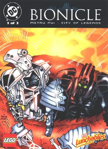 Bionicle Metru Nui: City of Legends - Lunchables Comic #1