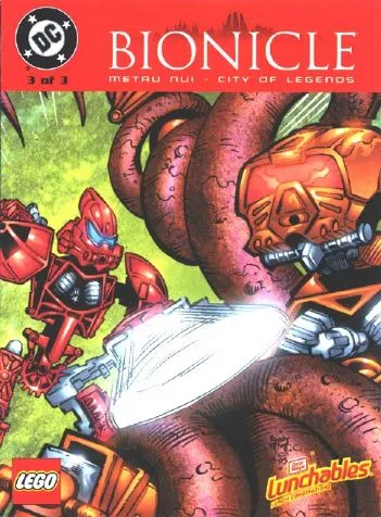 Bionicle Metru Nui: City of Legends - Lunchables Comic #3