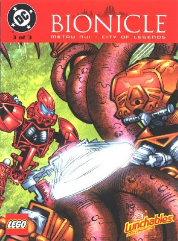 Bionicle Metru Nui: City of Legends - Lunchables Comic #3