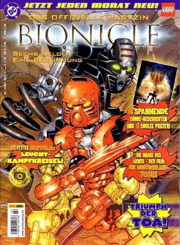Bionicle # 2 October 2003 Triumph der Toa