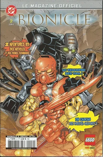 Bionicle # 2 Mai 2004 Le triomphe des Toa