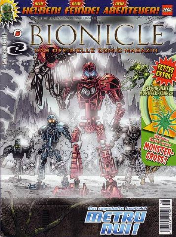 Bionicle # 8 September 2004 Das sagenhafte Inselreich Metru Nui!