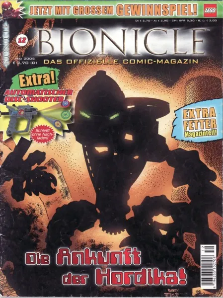 Bionicle #12 May 2005 Die Ankunft der Hordika!