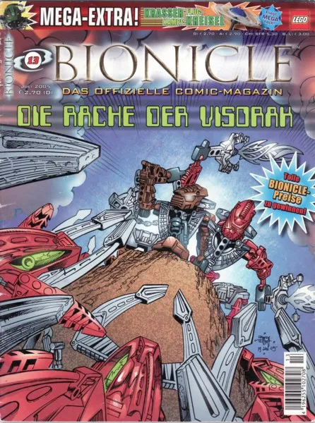 Bionicle #13 July 2005 Die Rache der Visorak