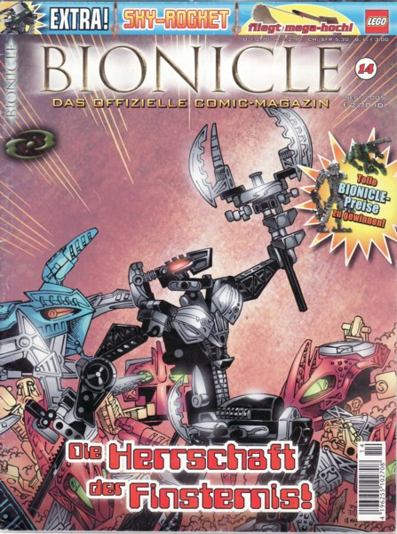 Bionicle #14 September 2005 Die Herrschaft der Finsternis!