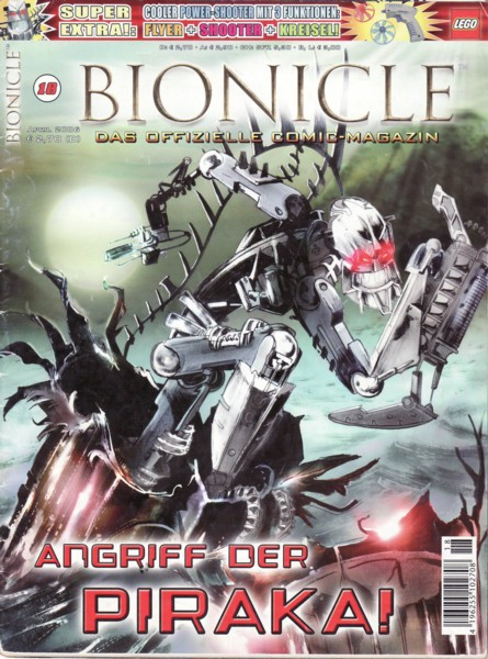 Bionicle #18 April 2006 Angriff der Piraka!