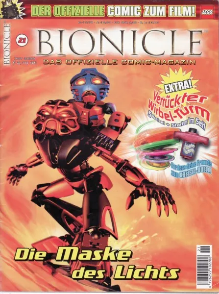 Bionicle #21 November 2006 Die Maske des Lichts (part 2)