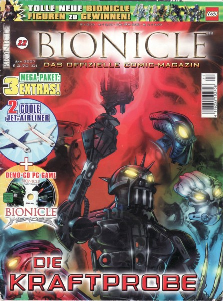 Bionicle #22 January 2007 Die Kraftprobe
