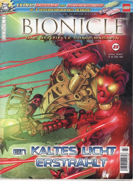 Bionicle #23 March 2007 Ein kaltes Licht erstrahlt