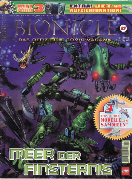Bionicle #27 November 2007 Meer der Finsternis
