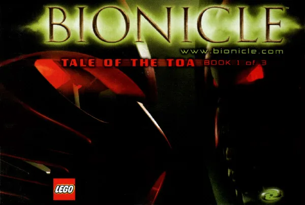 Bionicle Mini Comic Book 1 from McDonald's