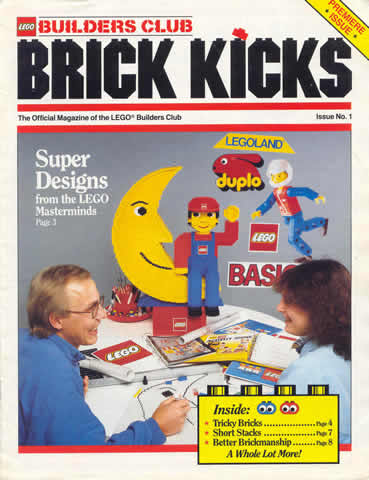 Brick Kicks  Issue #1 1987 Fall