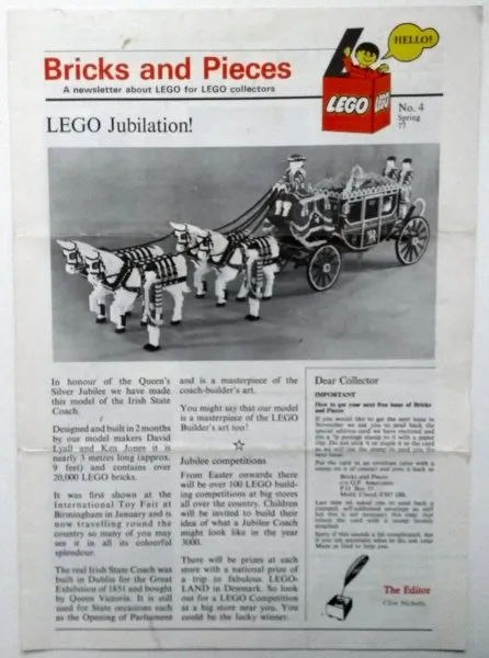 Bricks and Pieces Issue 4 - 1977 Spring