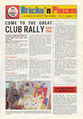 Bricks n' Pieces No. 2 - 1979 Summer