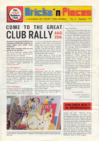 Bricks n' Pieces No. 2 - 1979 Summer