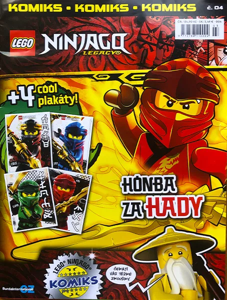 NINJAGO Legacy Comic 2023 Issue 4 (Czech)