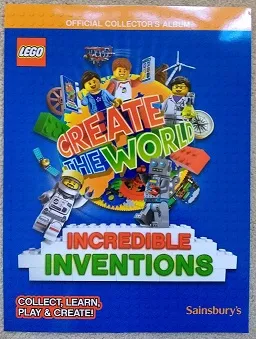 Create the World Incredible Inventions Trading Card Official Collector's Album