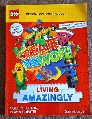 Create the World Living Amazingly Trading Card Official Collector's Album (English - UK Edition)