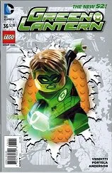 Super Heroes Comic Book, DC, Green Lantern #36 Variant Cover