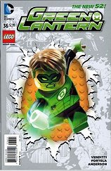 Super Heroes Comic Book, DC, Green Lantern #36 Variant Cover