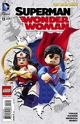 Super Heroes Comic Book, DC, Superman Wonder Woman #13 Variant Cover