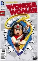 Super Heroes Comic Book, DC, Wonder Woman #36 Variant Cover