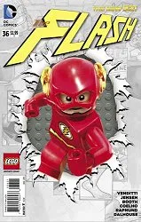 Super Heroes Comic Book, DC, The Flash #36 Variant Cover