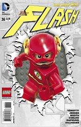 Super Heroes Comic Book, DC, The Flash #36 Variant Cover