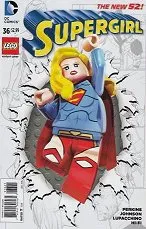 Super Heroes Comic Book, DC, Supergirl #36 Variant Cover